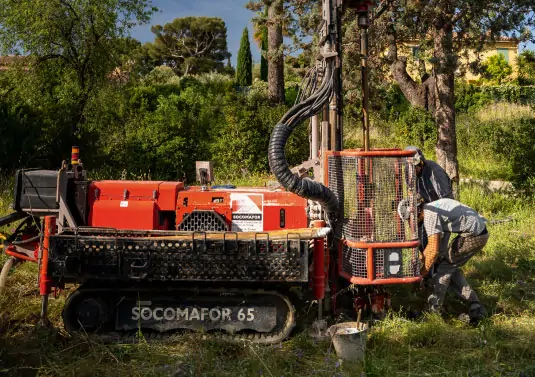 techniciens géotechnique